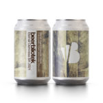 Two cans of Eternal Darkness 2021 barrel Aged Imperial Stout, brewed by Swedish Craft Brewery Beerbliotek in Gothenburg.