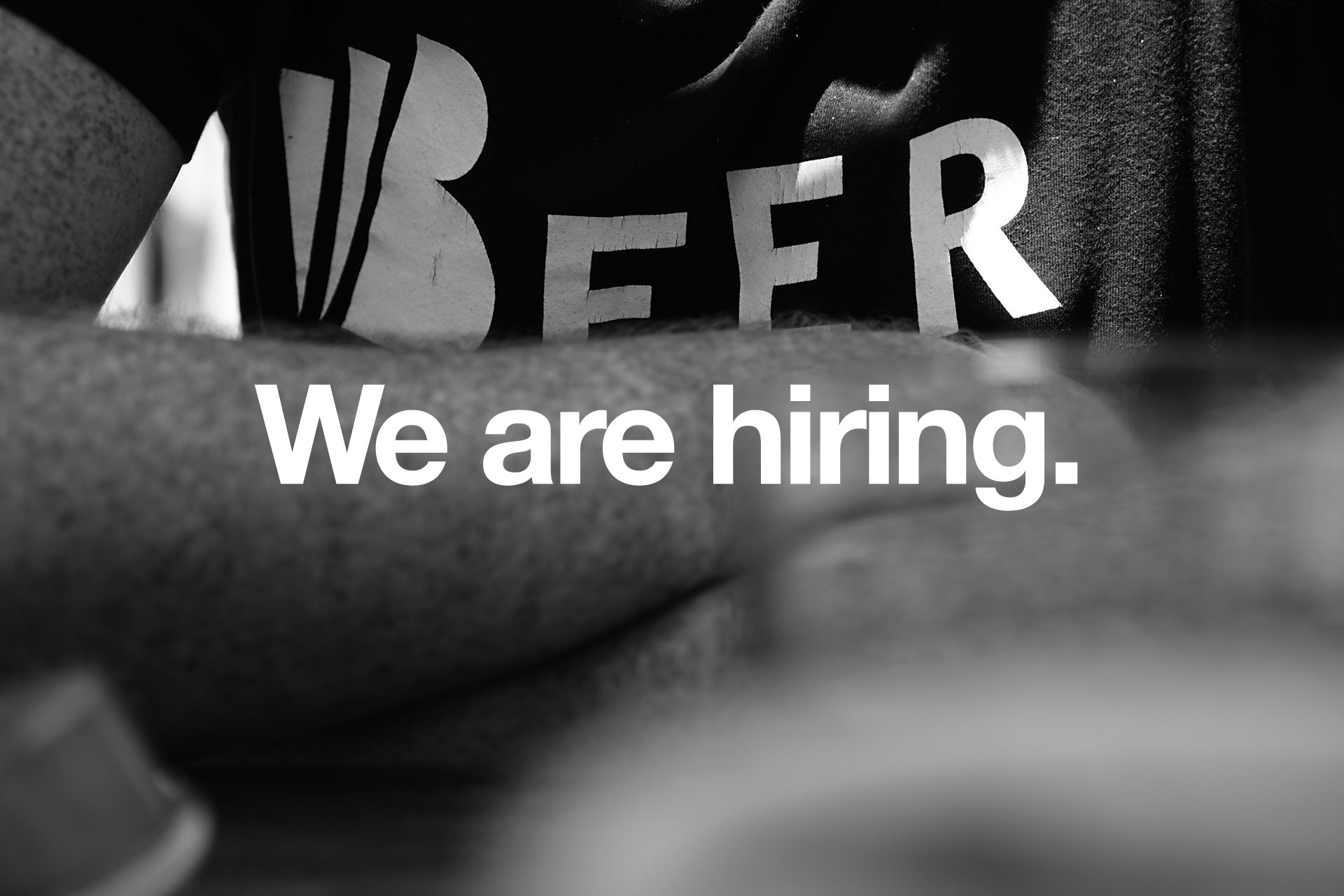 Beerbliotek We are hiring
