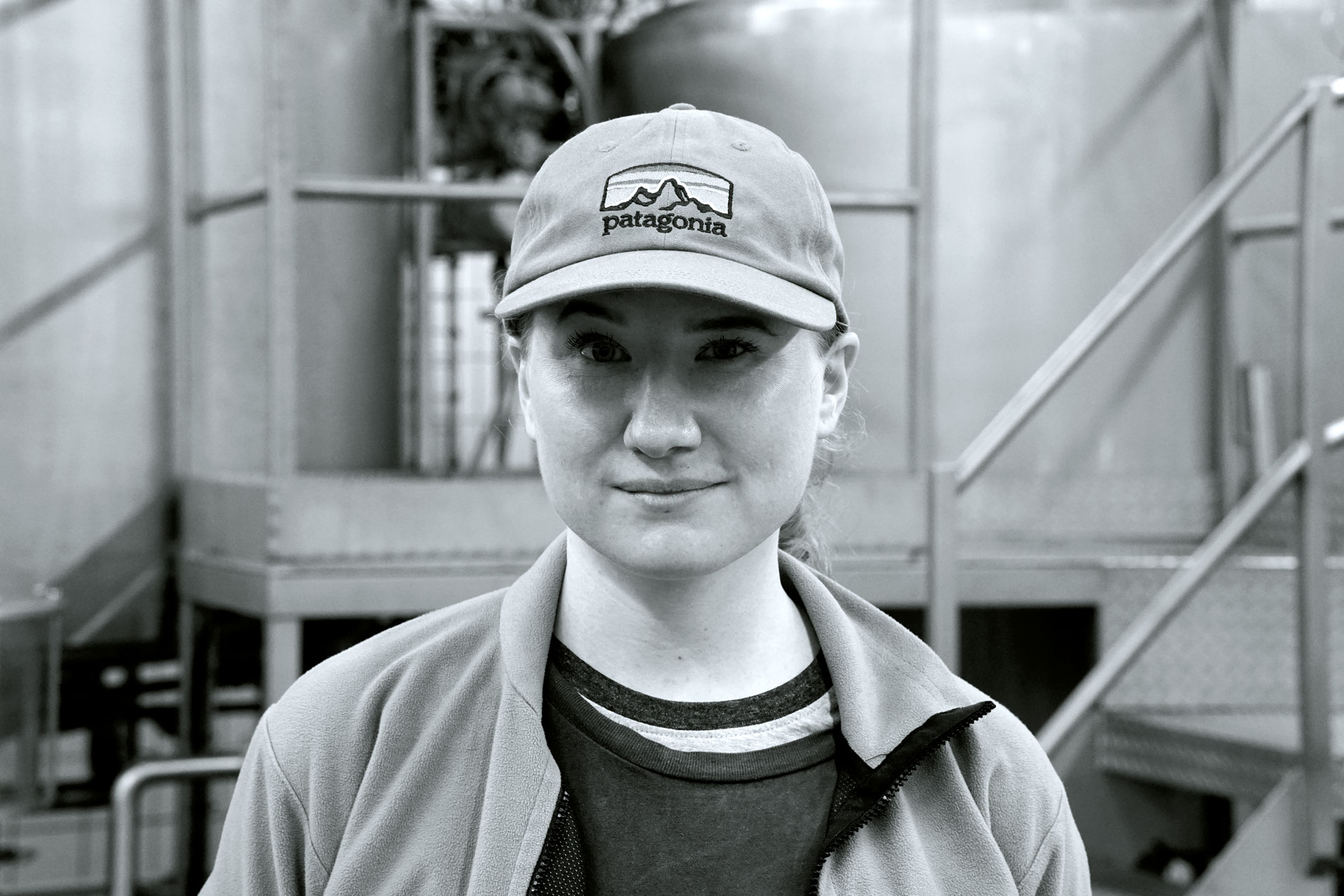Linda Bengtström, interning at Beerbliotek, a Swedish Craft Beer Brewery in Gothenburg.