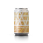 A can packshot of Haaaze, a Hazy Double IPA, brewed by Swedish Craft Brewery Beerbliotek, in collaboration with Danish brewery Gamma.