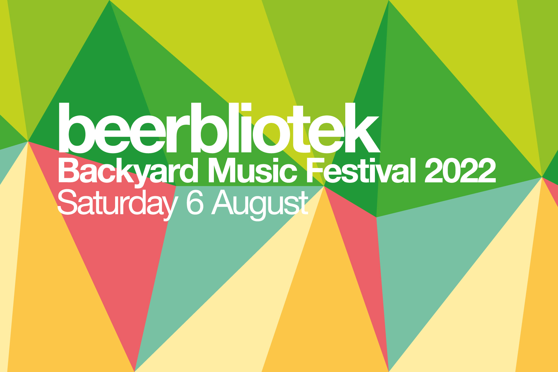Beerbliotek Backyard Music festival 2022