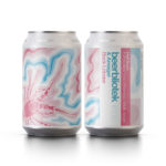 Two cans of Bock Lobster, the Hell Bock collaboration done by Swedish Craft Brewery Beerbliotek in Gothenburg with Danish brewery Amager.