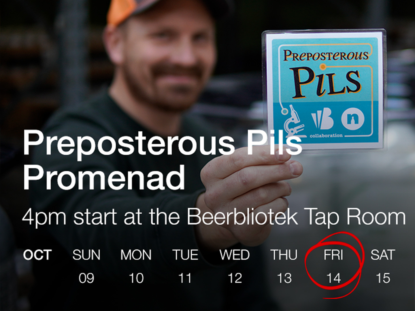 Beerbliotek Event Preposterous Pils Promenad
