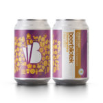 Two cans of Amber Lager, a beer called Säsongsbira, Höst, brewed by Swedish Craft Brewery Beerbliotek in Gothenburg.